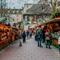 Christkindlmarkt, kerstmarkt in Strasbourg, Frankrijk