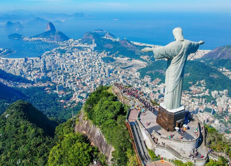 Christus de Verlosser in Rio de Janeiro, Brazilië