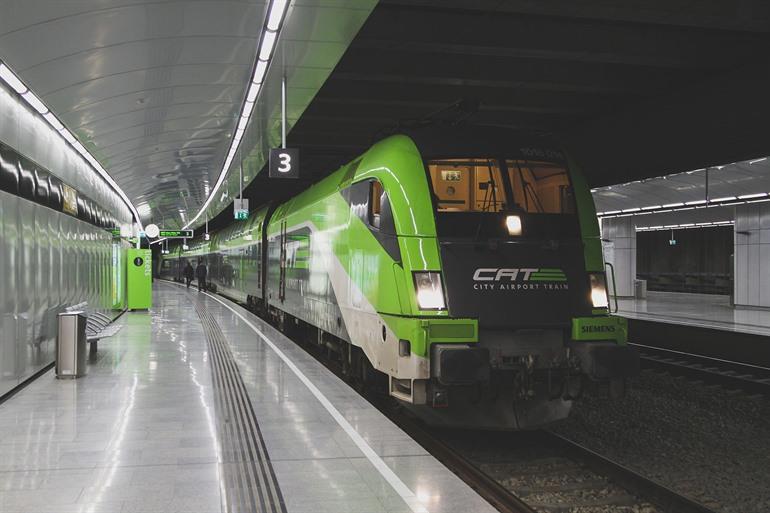 City Airport Train (CAT) in Wenen