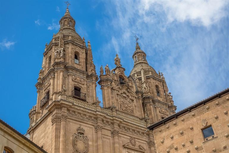 Clerecía kerktorens in Salamanca