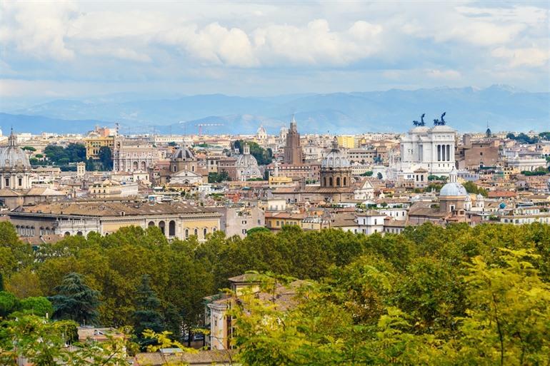Colle de Gianicolo uitzicht