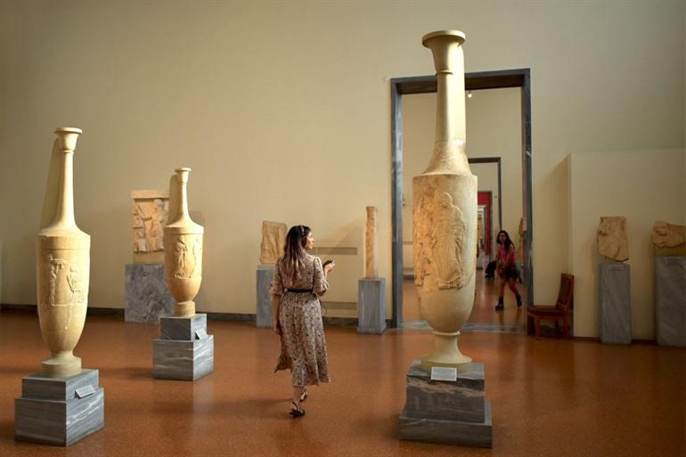 Collectie in het Nationaal Archeologisch Museum in Athene