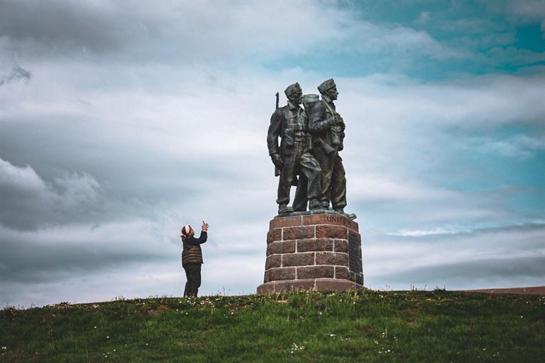 Commando Memorial, herdenkingsbeeld aan de WOII