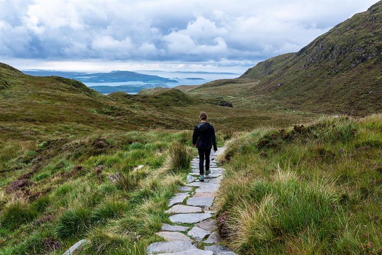 Connemara National Park hike, Ierland