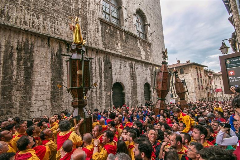 Corsa dei Ceri, traditioneel volksfeest Gubbio