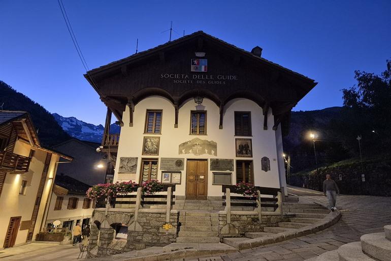 Courmayeur in Aosta Vallei