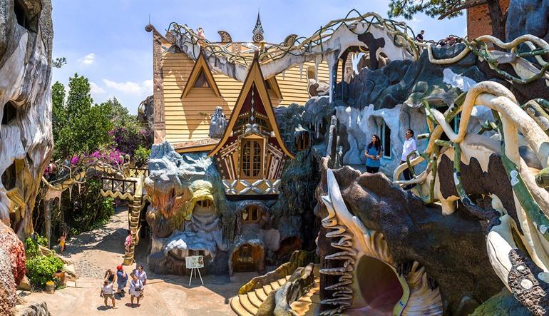 Crazy House in Dalat bezoeken