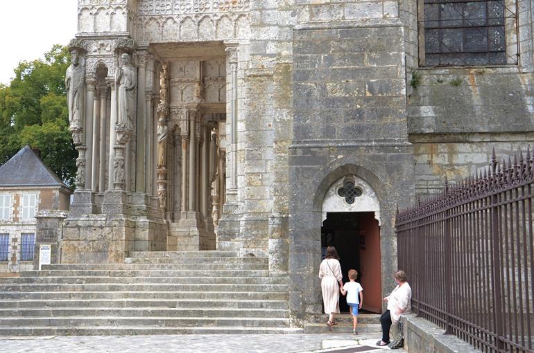 Crypte van de Kathedraal Notre-Dame