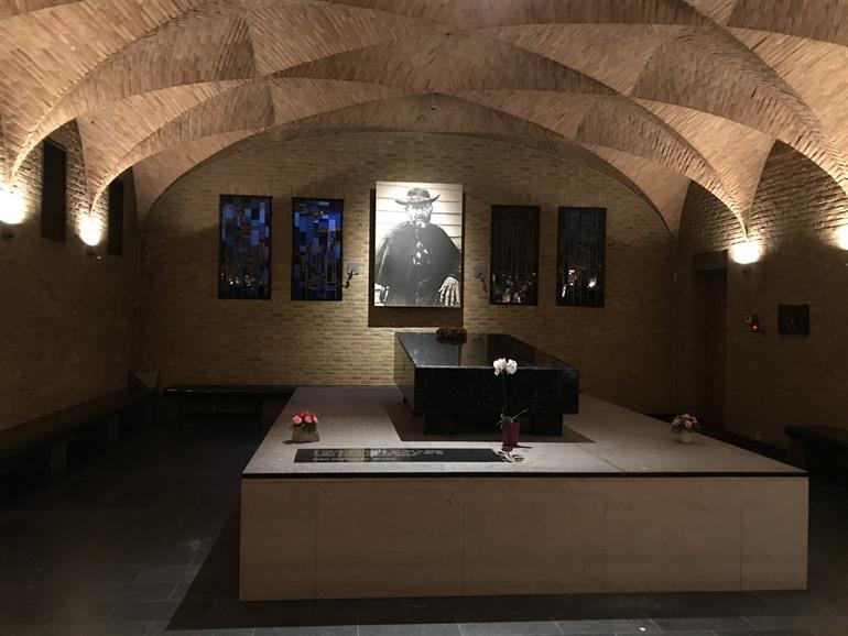 Crypte van Pater Damiaan