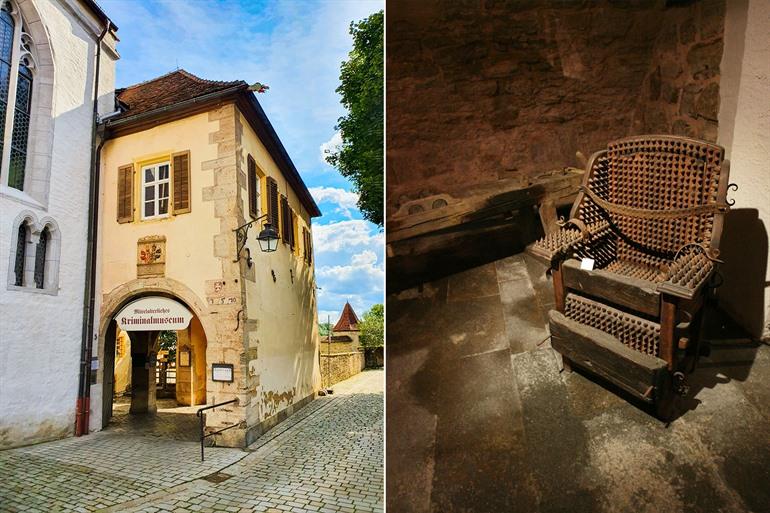 Das Mittelalterliche Kriminalmuseum in Rothenburg ob der Tauber