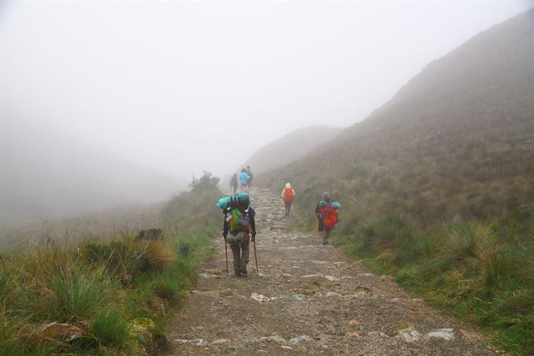 De afdaling naar Pacaymayu