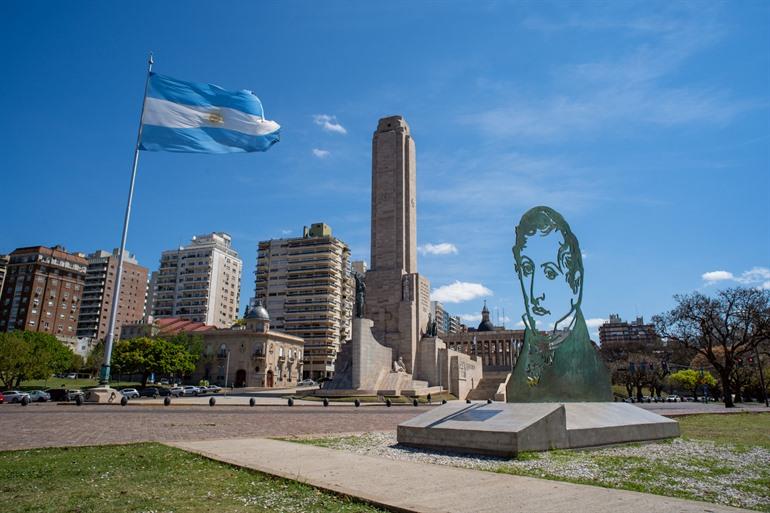 De Argentijnse vlag in Rosario