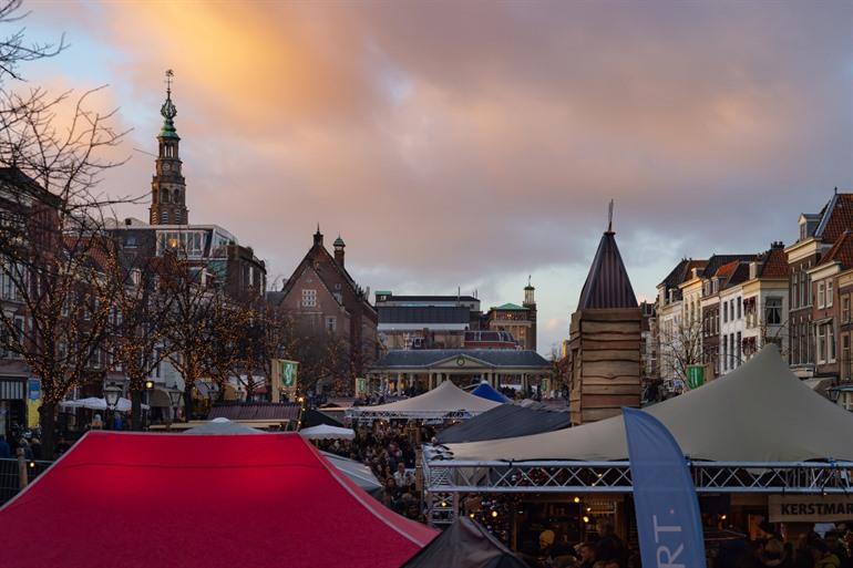 De avond valt over de Winter Wonder Weken