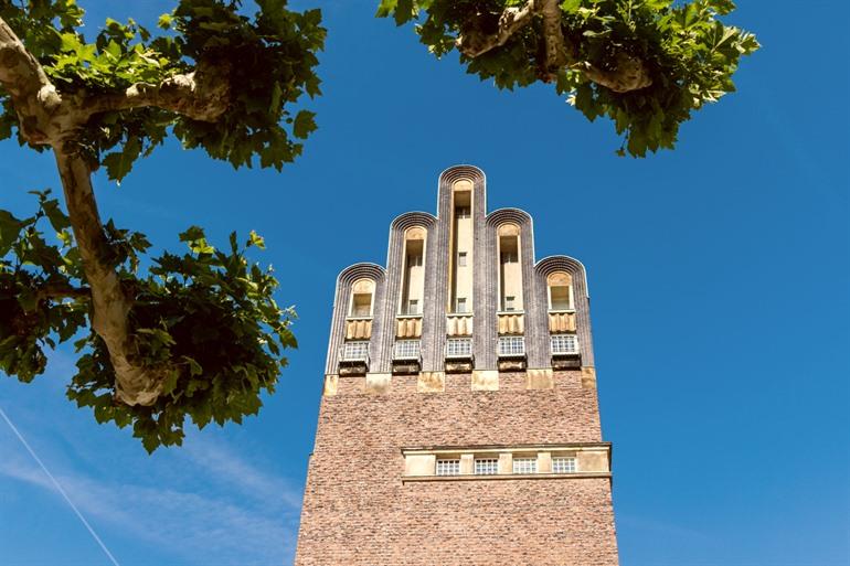 De bijzondere architectuur van de Hochzeitsturm