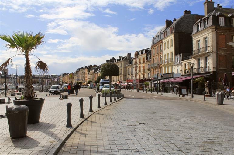 De boulevard van Dieppe