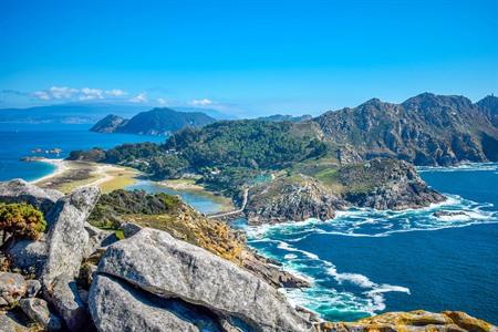 De Cíes-eilanden bezoeken, Galicië