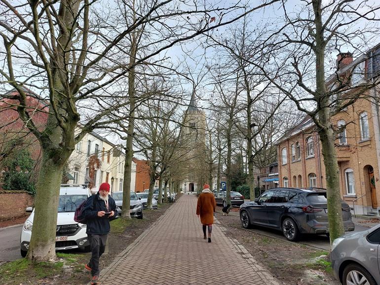 De Dreef, bekende straat uit de Vlaamse televisie soap ‘Thuis’