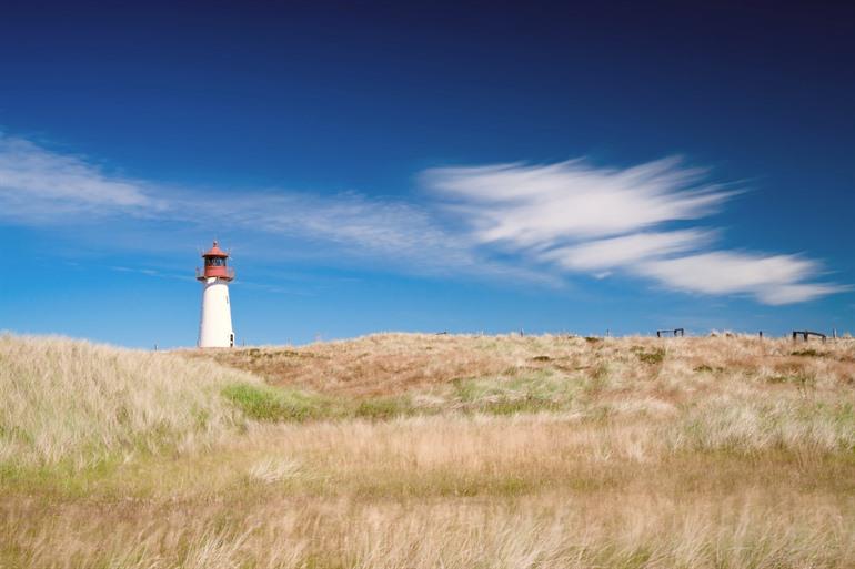 De eenzame vuurtoren bij Lister Ellenbogen