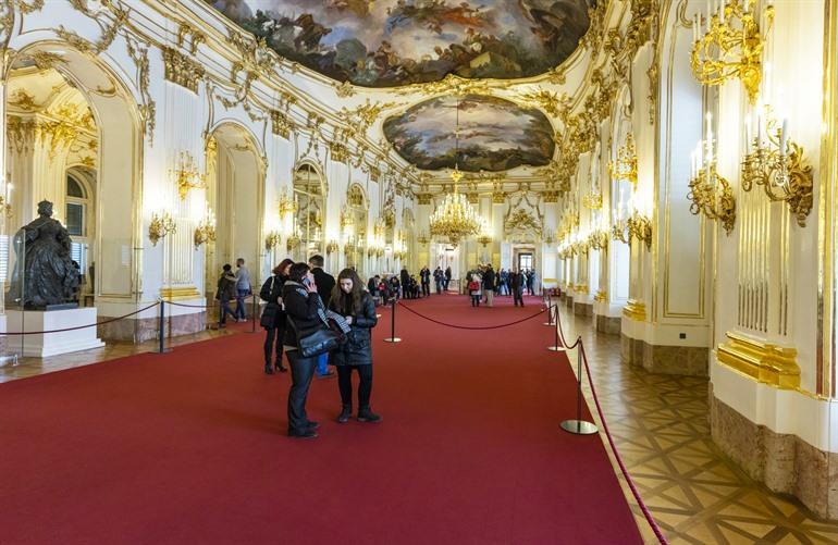 De Grote Galerij van Schloss Schönbrunn, Wenen