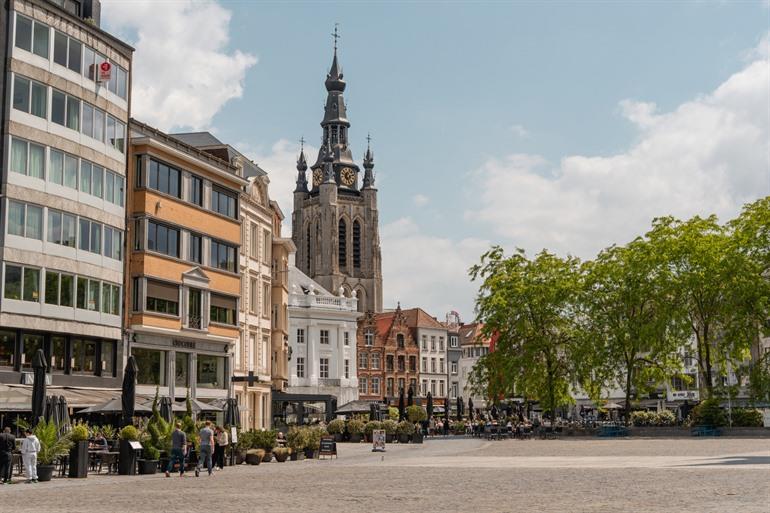 De Grote Markt in Kortrijk
