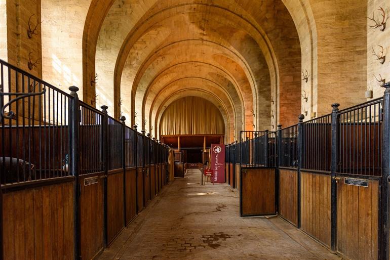 De Grote Stallen van het Chantilly kasteel