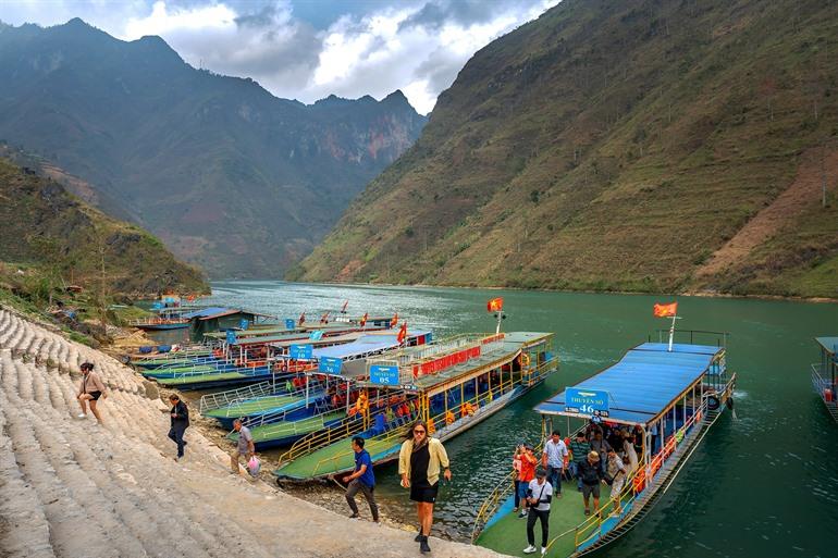 De haven bij de Tu San Canyon, Mèo Vạc 