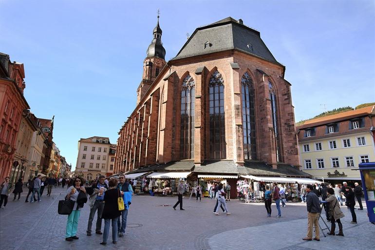 De Heilige Geestkerk van Heidelberg bezoeken