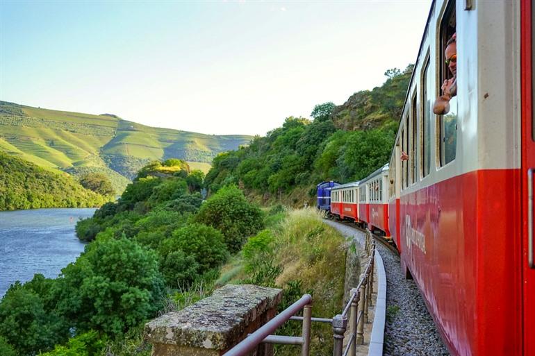 De historische Douro-lijn in Portugal