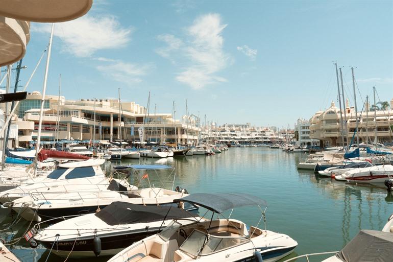 De jachthaven van Benalmádena