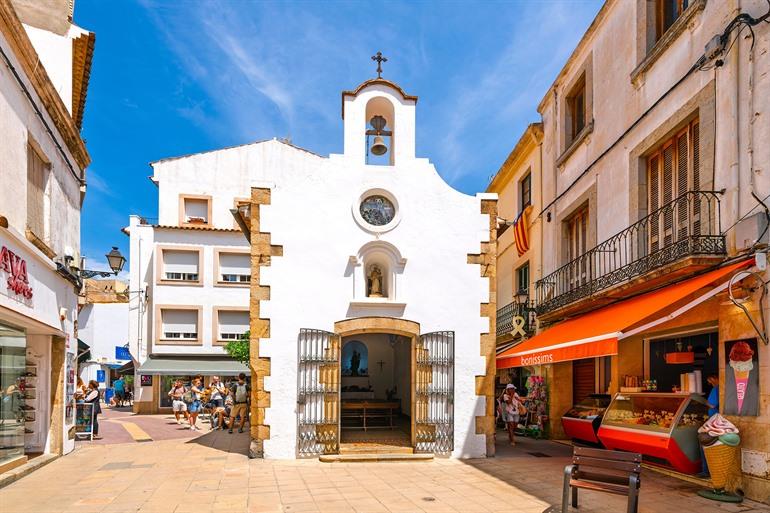De kapel van Tossa de Mar
