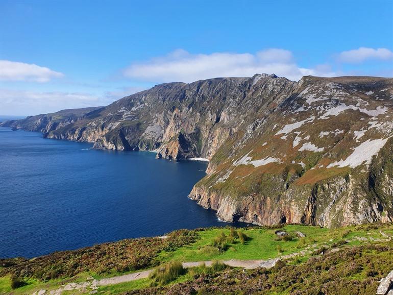 De kliffen van Croaghaun, Achill Island