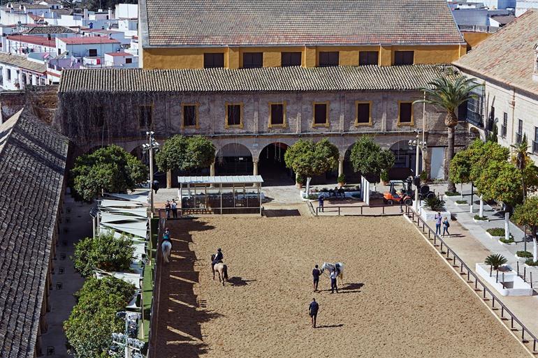 De koninklijke paardenstallen van Córdoba