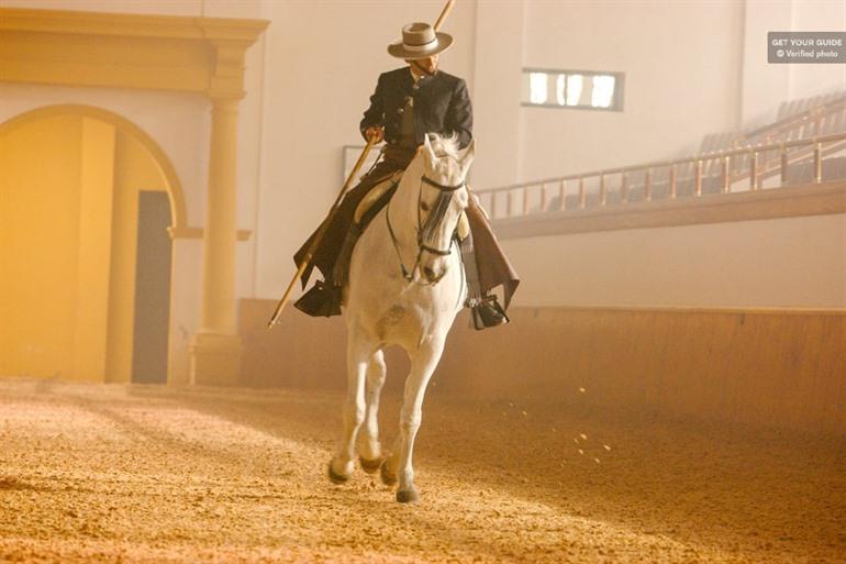 De Koninlijke Ruiterschool & paardenshow in Jerez de la Frontera