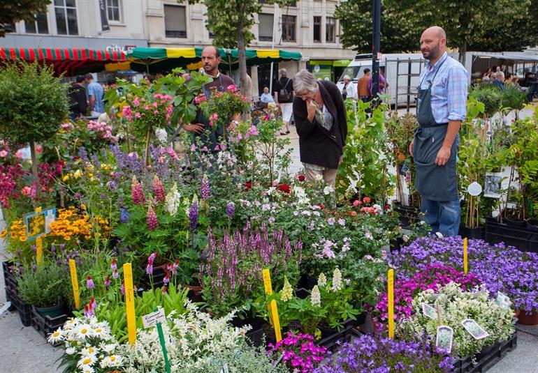 De Kouter bloemenmarkt 
