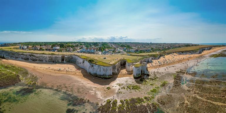 De kustlijn van Thanet, Botany Bay Beach