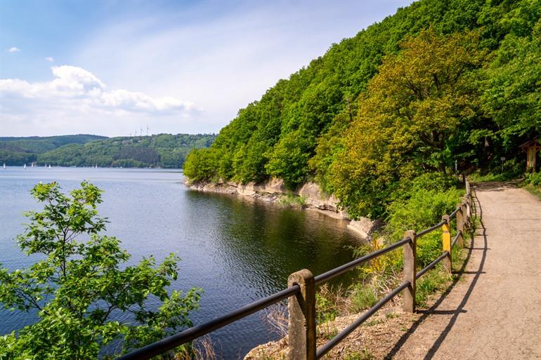De meren in Nationaal Park Eifel