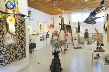 De Museumkamer van de Museum Galerie RAT op Texel