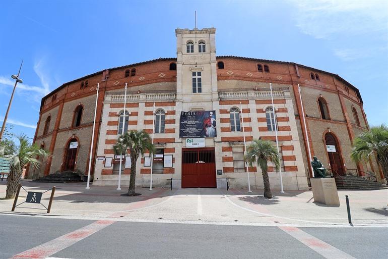De oude arena van Béziers