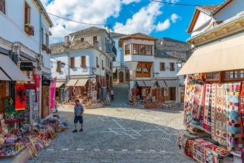 De Oude Bazaar van Gjirokastër