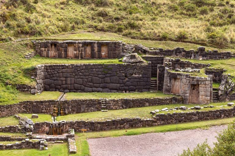 De oude watertempel in Tambomachay.