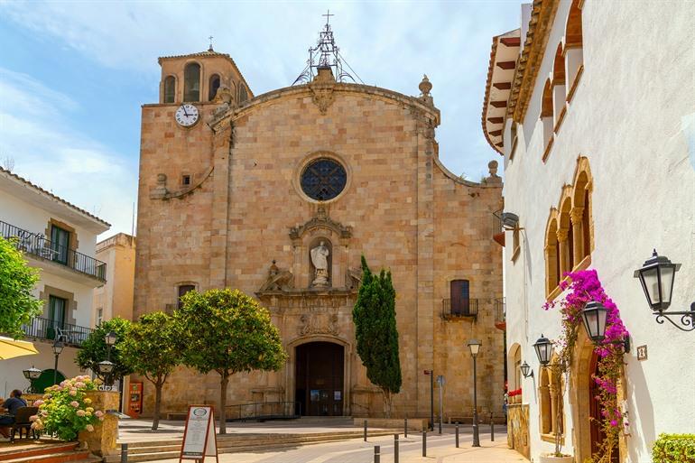 De parochiekerk van Sant Vicençe, Tossa de Mar