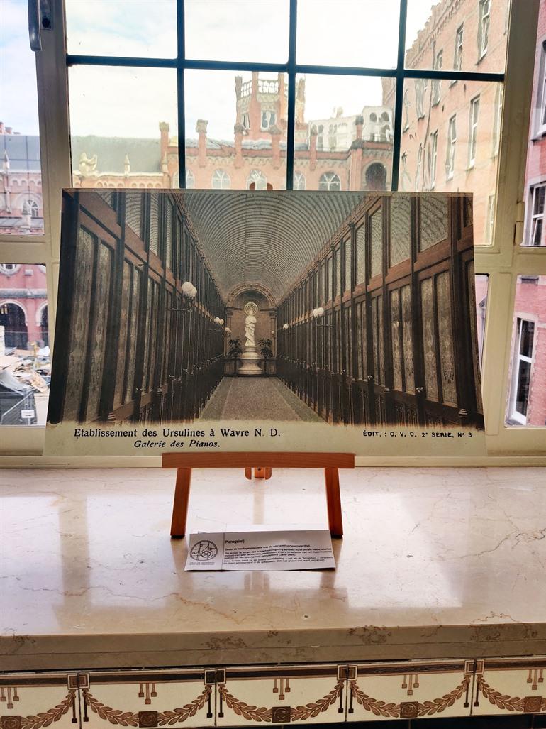 De Pianogalerij in de Wintertuin van de Ursulinen