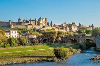 De Pont-Vieux in Carcassonne