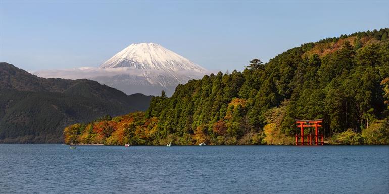 De prachtige bestemming Hakone