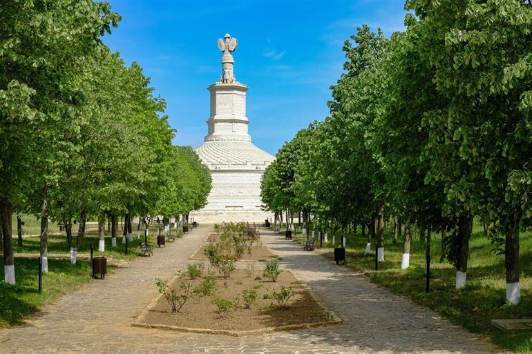 De Romeinse ruïnes van Adamclisi