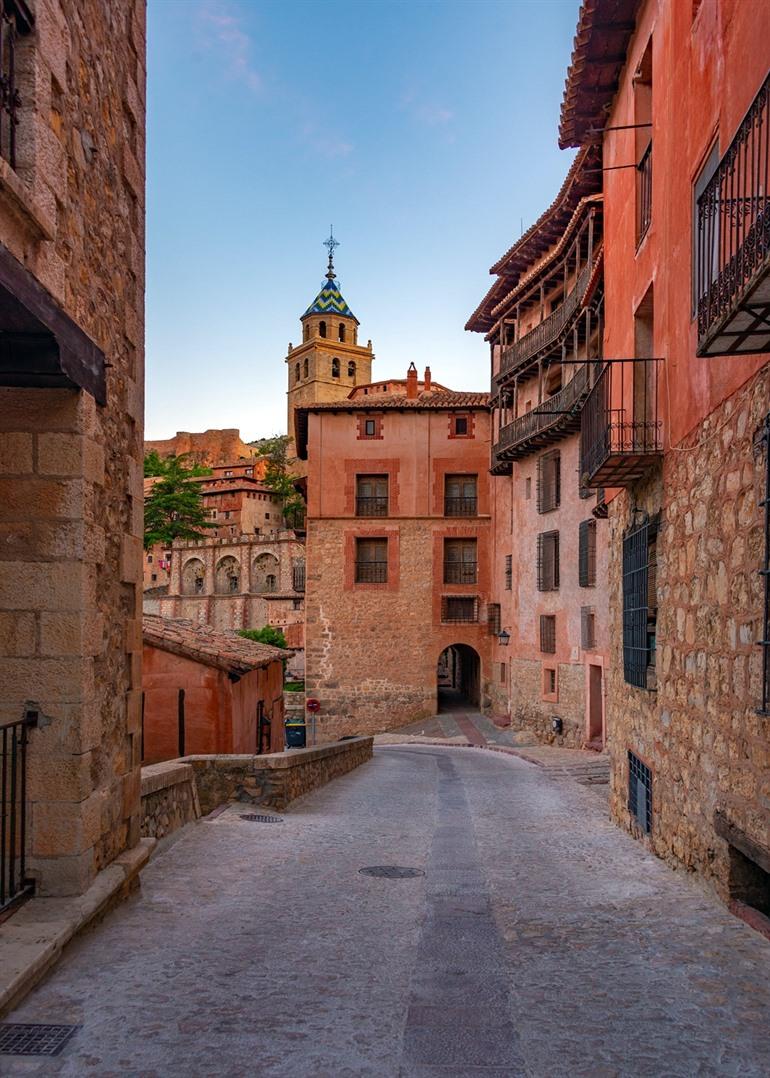 De roze stad Albarracín