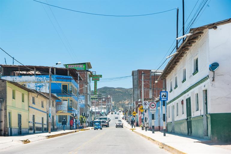 De ruige Andesstad Puquio