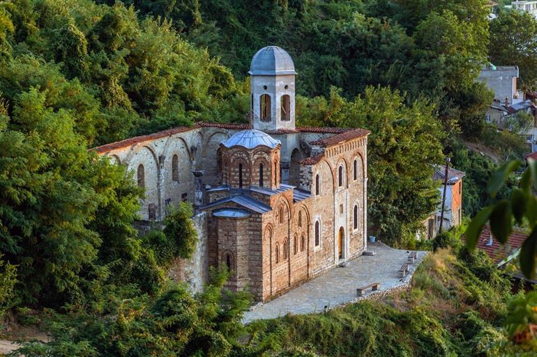De Servisch-orthodoxe kerk van de Heilige Verlosser, Prizren