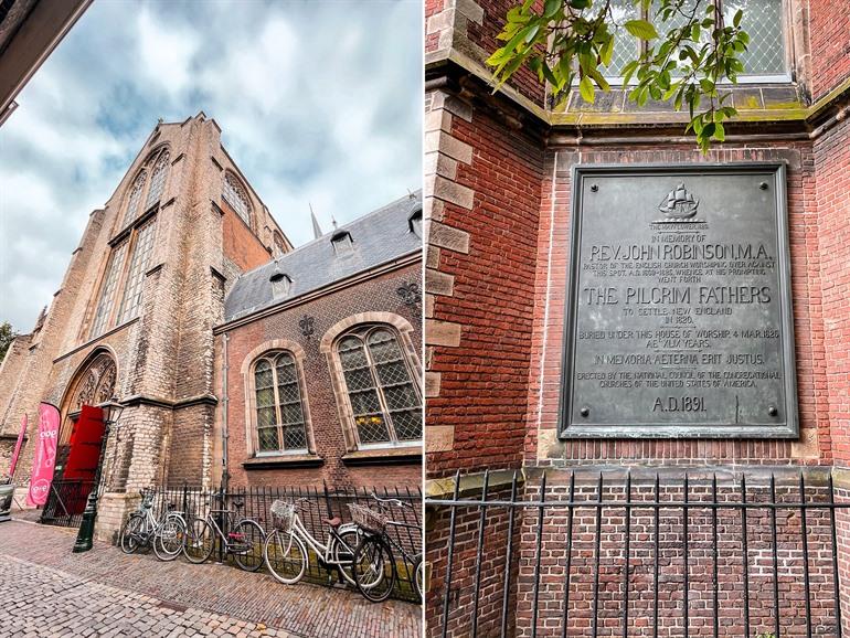 De Sint Pieterskerk in Leiden