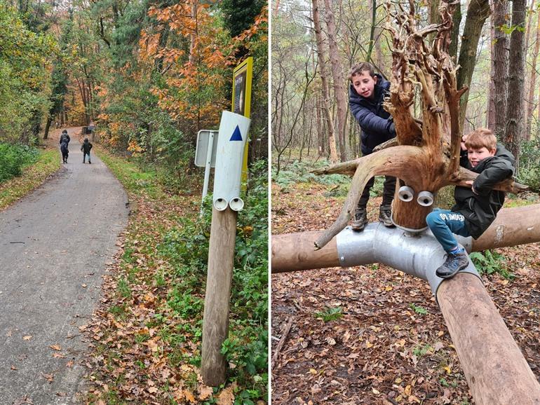 De stokkenmannen in Genk